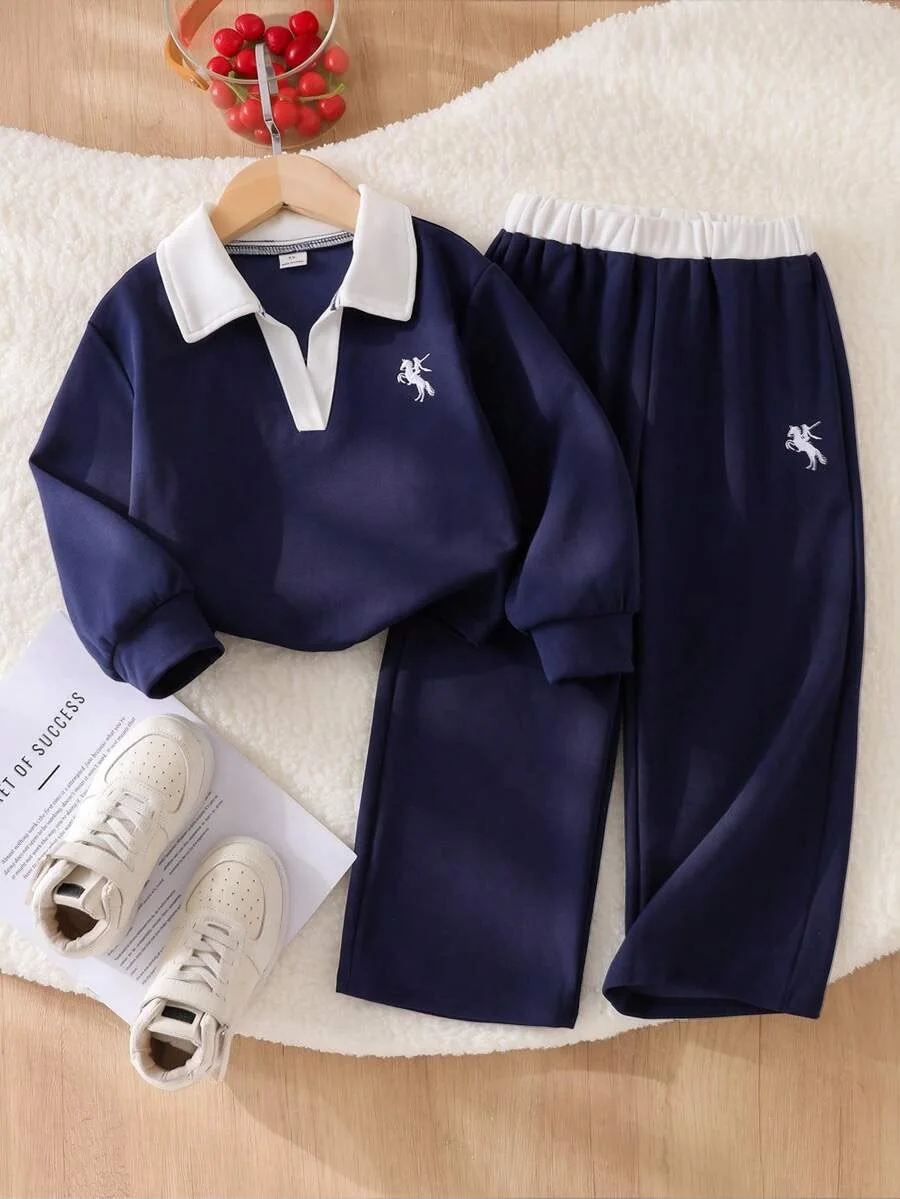 Ensemble Fille Chic 2 Pièces – Montoni Turc | 1 à 10 Ans