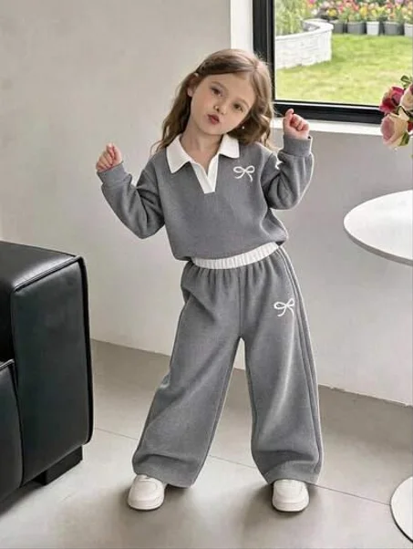 Ensemble Fille Chic 2 Pièces – Montoni Turc | 1 à 10 Ans