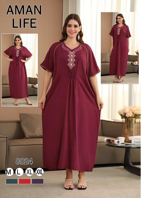 قندورة نسائية منزلية عالية الجودة من Aman Life