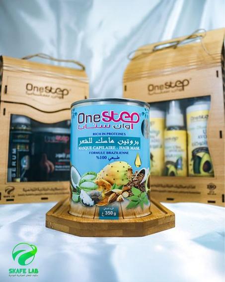 ماسك الشعر الغني بالبروتين من one step
