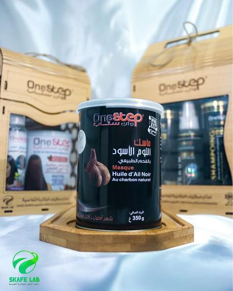 ماسك الثوم الأسود بالفحم الطبيعي من One Step