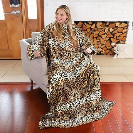 بطانية دافئة قابلة للإرتداء