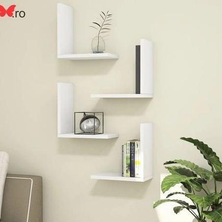 Etagères en forme de L