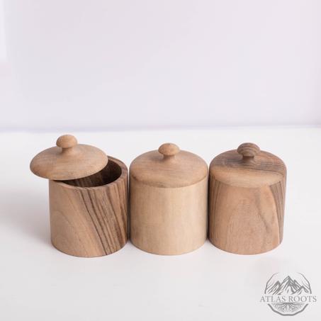 wooden salt box