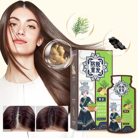 شامبو للشعر بمستخلصات نباتية مضاد لتساقط الشعر