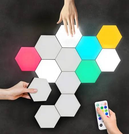 LED HEX - RGB & White
