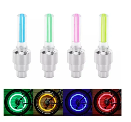 Deux Bouchons de valve LED - فخامة للعجلات