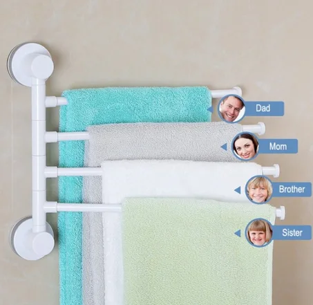 Porte-serviettes mural