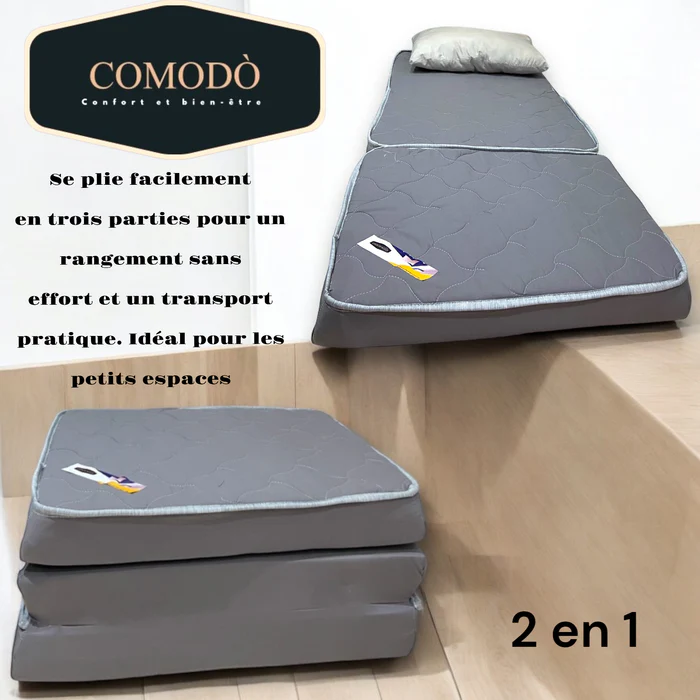 POUF MATELAS PLIABLE 70CM x180cm