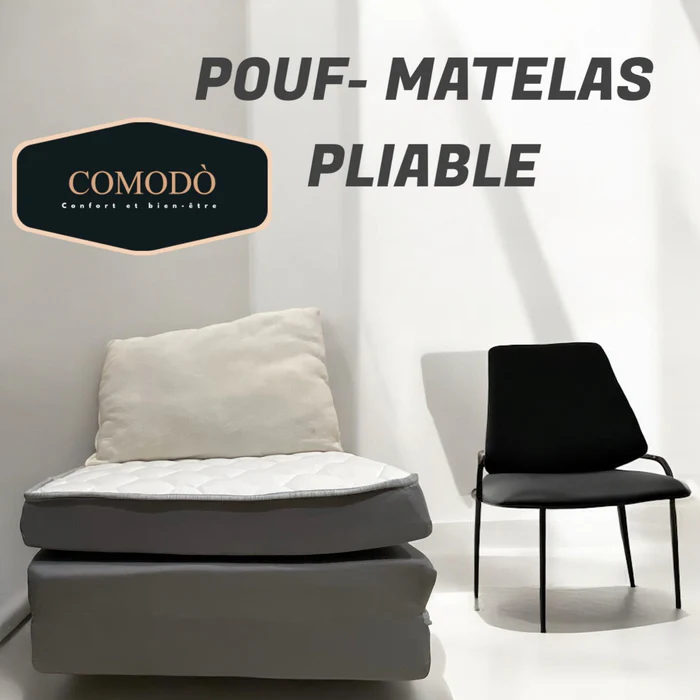 POUF MATELAS PLIABLE 70CM x180CM x10CM