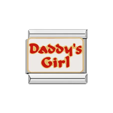 Charm Daddy 's Girl (Argent)
