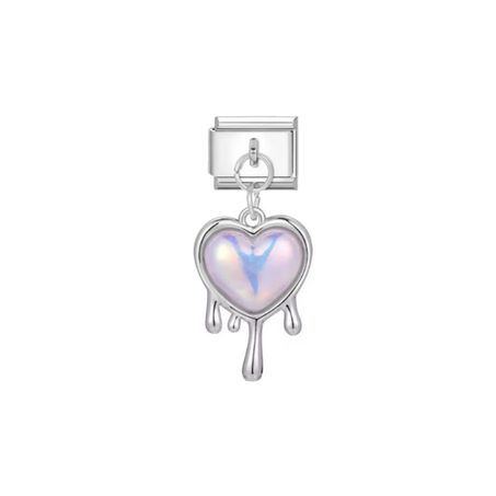 Charm  Coeur Changente (Argent)