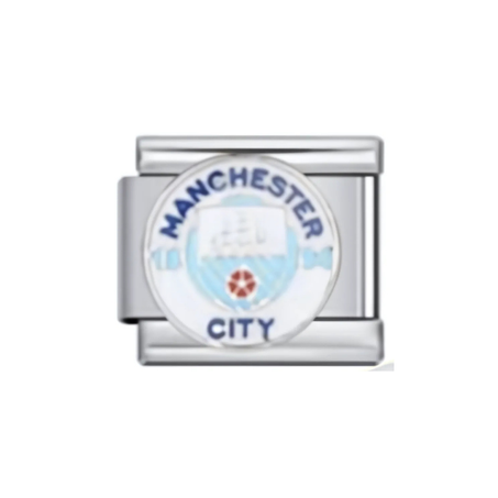 Charm Manchester City (Argent)