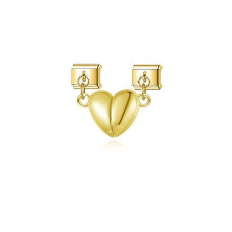 Charm Magnetic Heart (Doré)