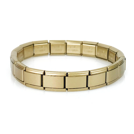 Bracelet Charm Italien Original (Gold Matt)