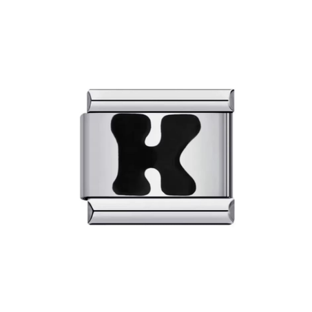 Charm Letter K (Argent)