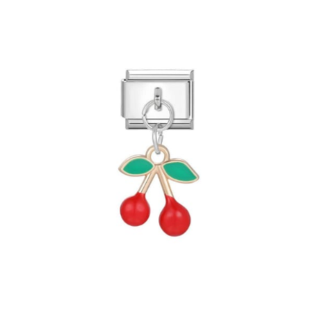 Charm CERISE (Argent)