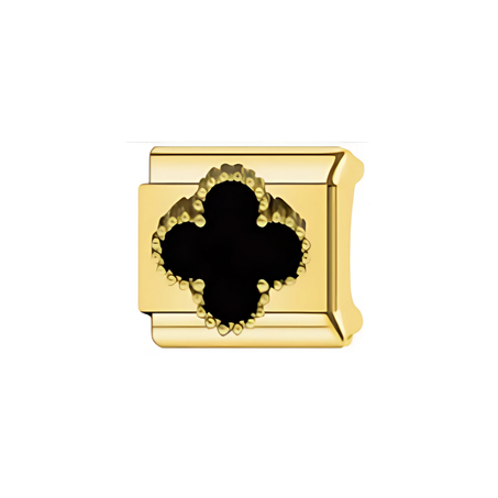 Charm Van Cleef Noir (Doré)