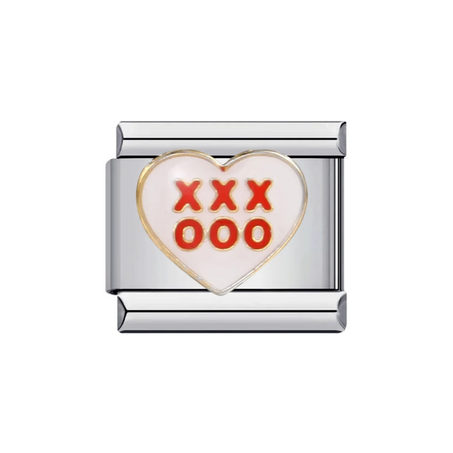 Charm XOXO (Argent)