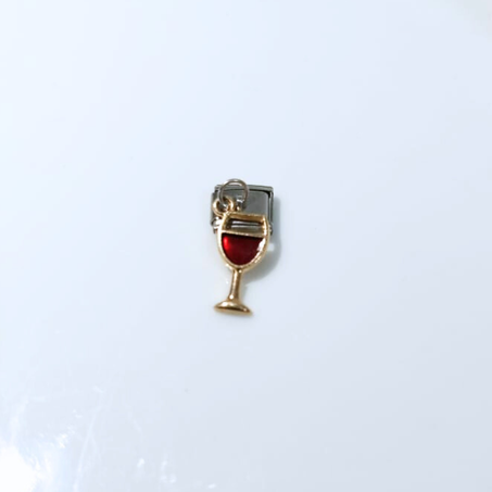 Charm WINE GLASS (Argent)