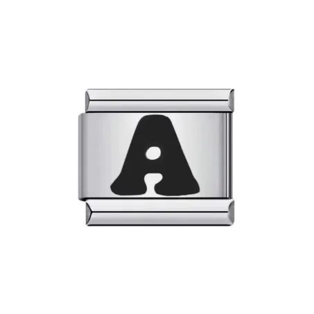 Charm Letter A (Argent)