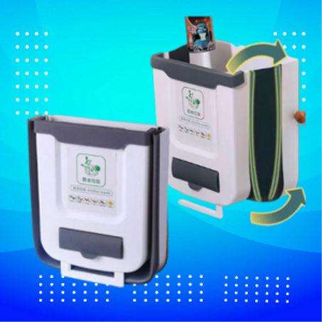 سلة المهملات القابلة للطي