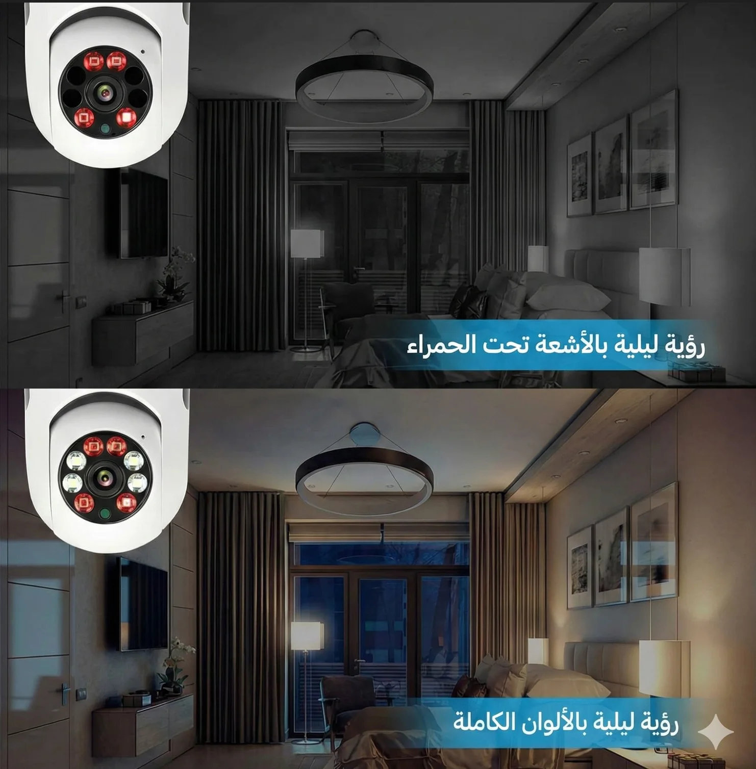 مش محتاج فني ولا تكسير حيوط، الكاميرا الذكية اللي تتركب مكان اللمبة وصلت ليبيا!