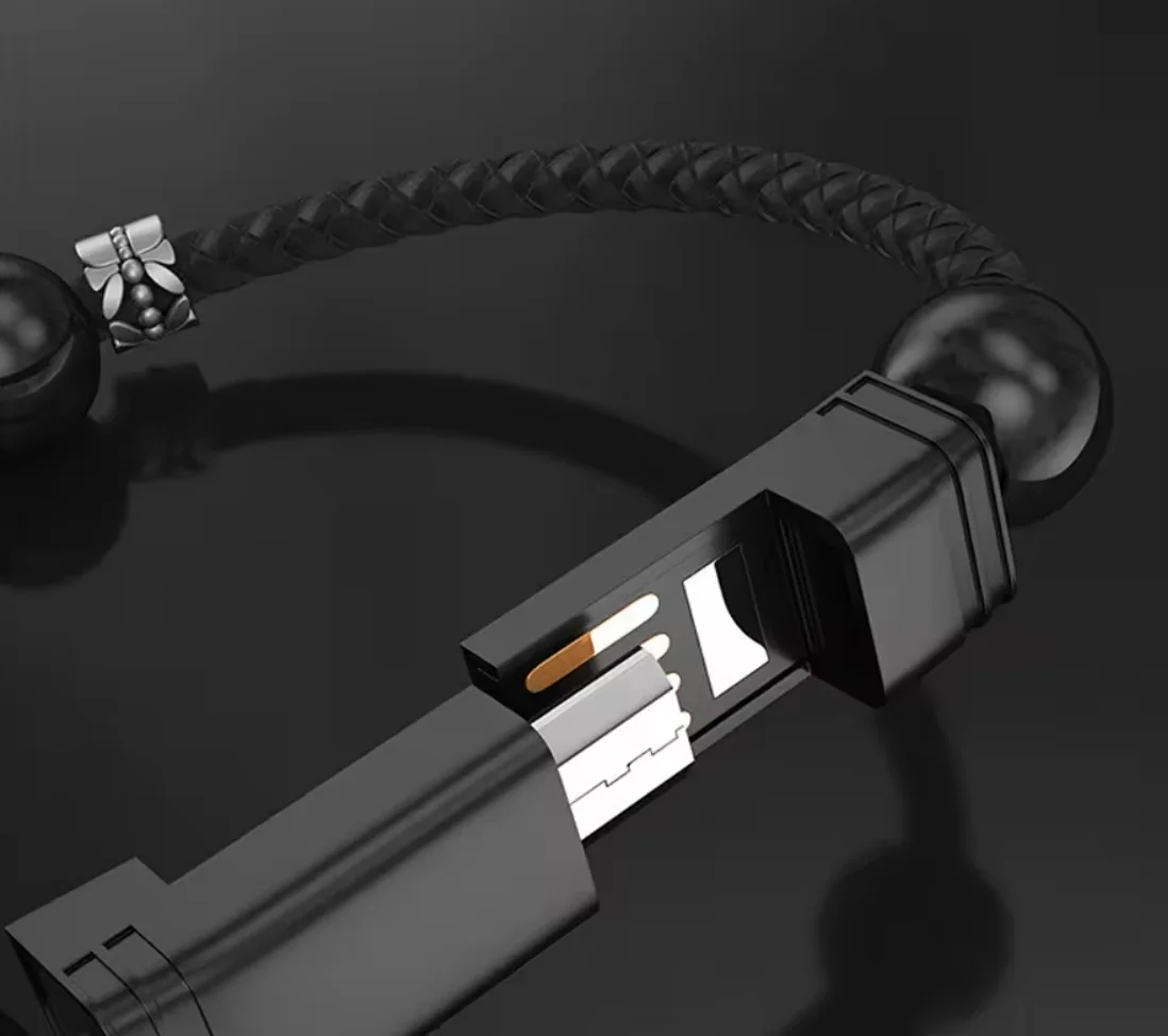 سوار شحن مبتكر – الحل الذكي لكل يوم 🔌 USB إلى Type-C