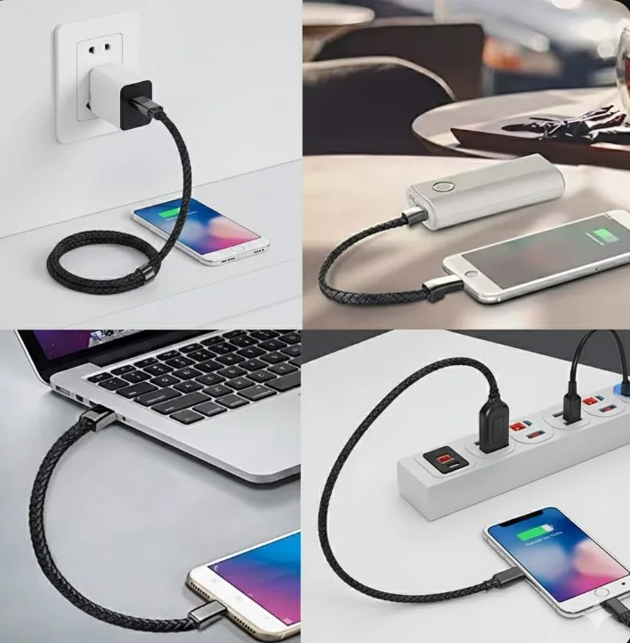 سوار شحن مبتكر – الحل الذكي لكل يوم 🔌 USB إلى Type-C