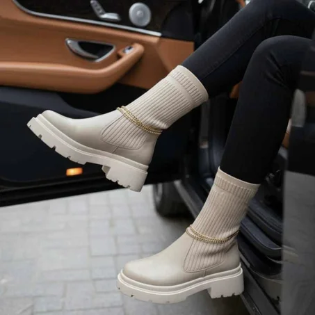 Bottines Chaussettes