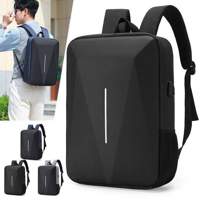 حقيبة ظهر مع قفل ذكي مضادة للسرقة ومنفذ شحن USB