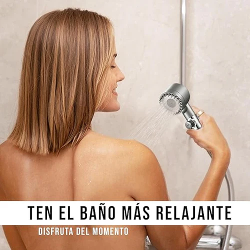 🚿 Transforma tu Ducha con la Alcachofa de Ducha de Alta Presión Filtrada 🚿