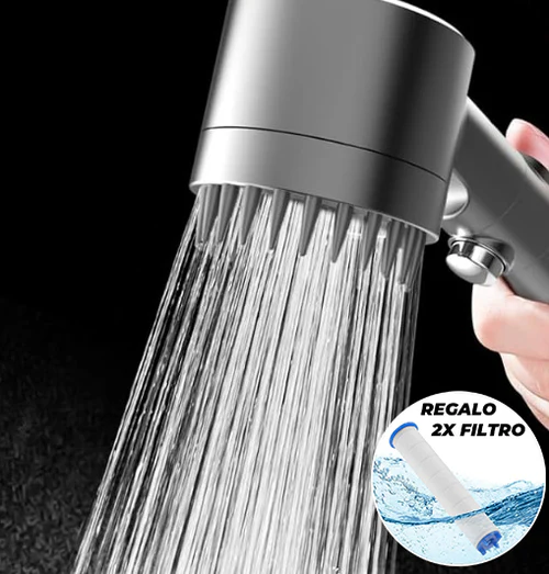 🚿 Transforma tu Ducha con la Alcachofa de Ducha de Alta Presión Filtrada 🚿