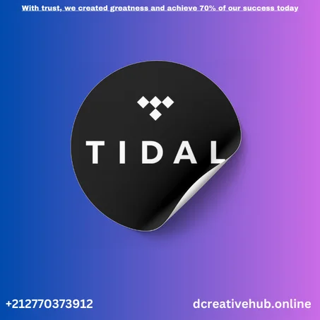 Account TIDAL HiFi PLUS ACCOUNT