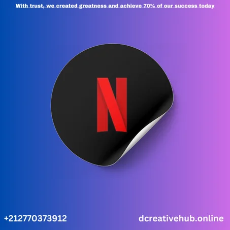 Account Netflix Premium 4K private profile, 1 Month