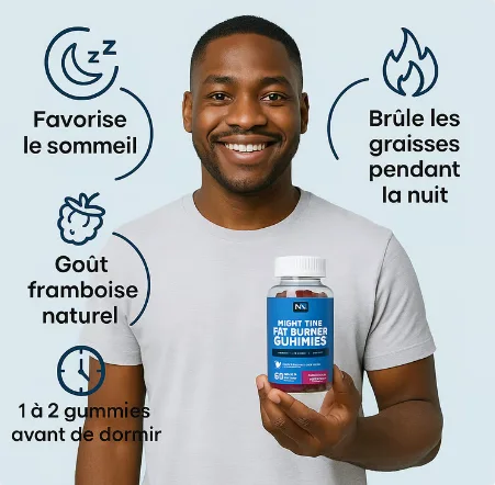 Gummies Brûleur de Graisses Nocturne