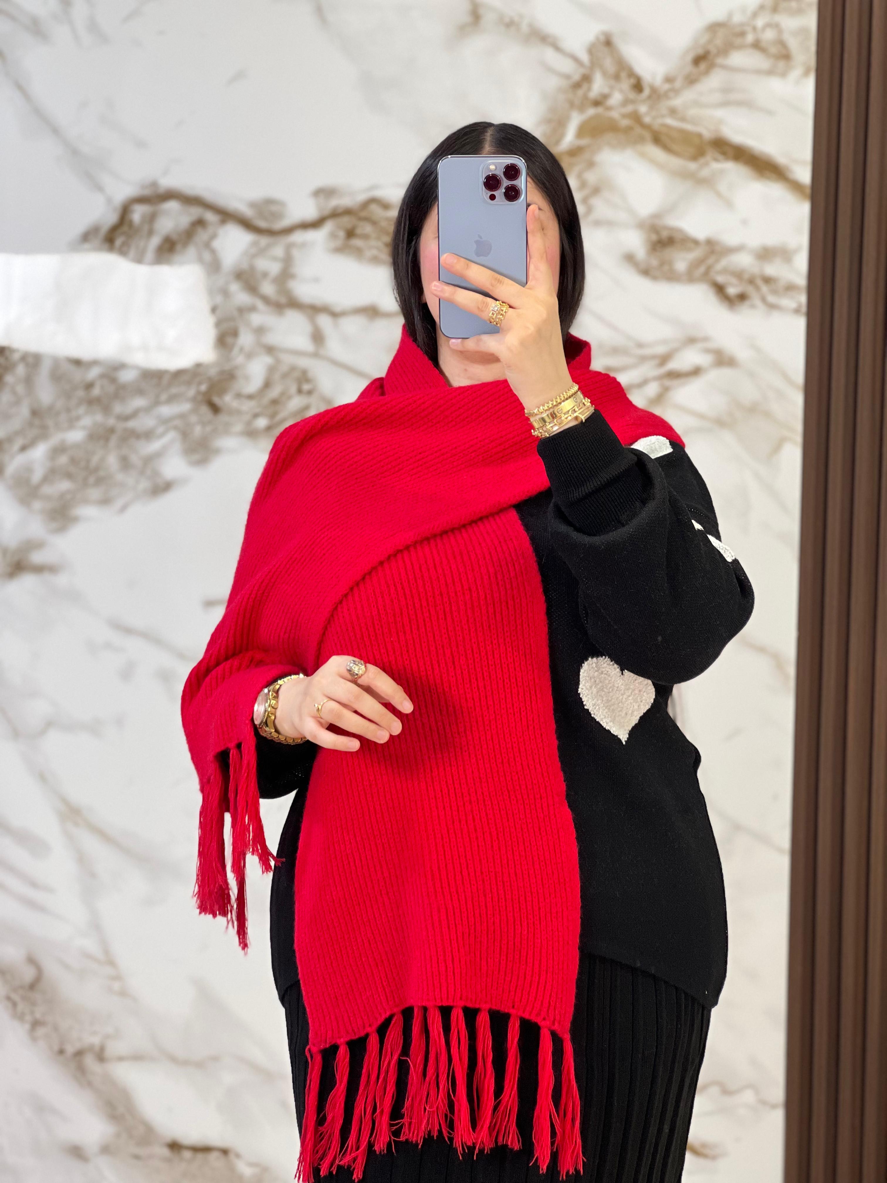 شال ميكاسا SCARF MIKASA – ناعم ودافئ | أفضل هدية للبنات فالشتاء 2025