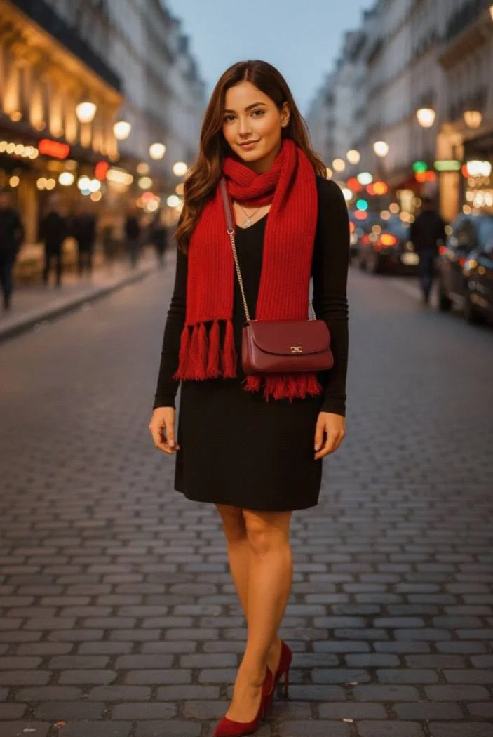 شال ميكاسا  SCARF MIKASA   – ناعم ودافئ | أفضل هدية للبنات فالشتاء 2025