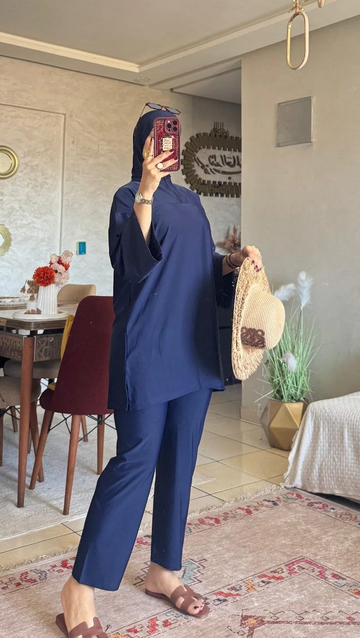 Burkini Hijabista ✨ | عيشي صيفك بأناقة، راحة، وحشمة بلا حدود!