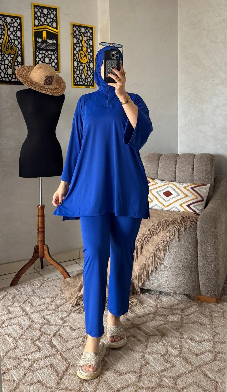 Burkini Hijabista ✨ | عيشي صيفك بأناقة، راحة، وحشمة بلا حدود!