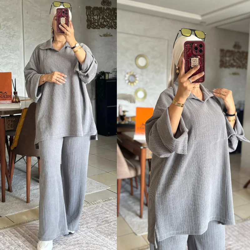 Ensemble Sofa Jacquard avec Col