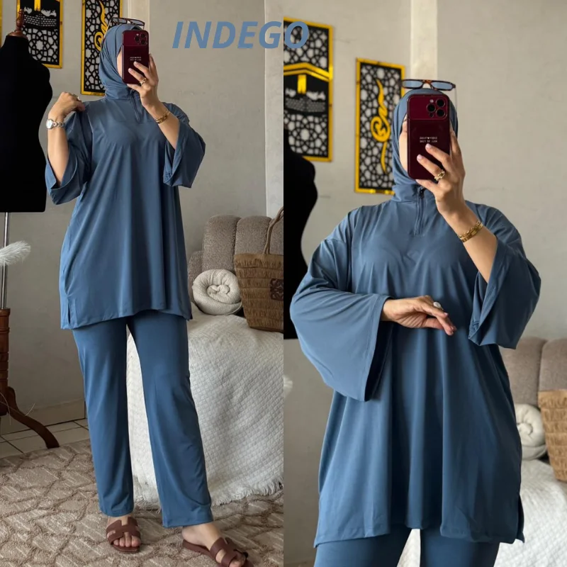 Burkini Hijabista ✨ | عيشي صيفك بأناقة، راحة، وحشمة بلا حدود!
