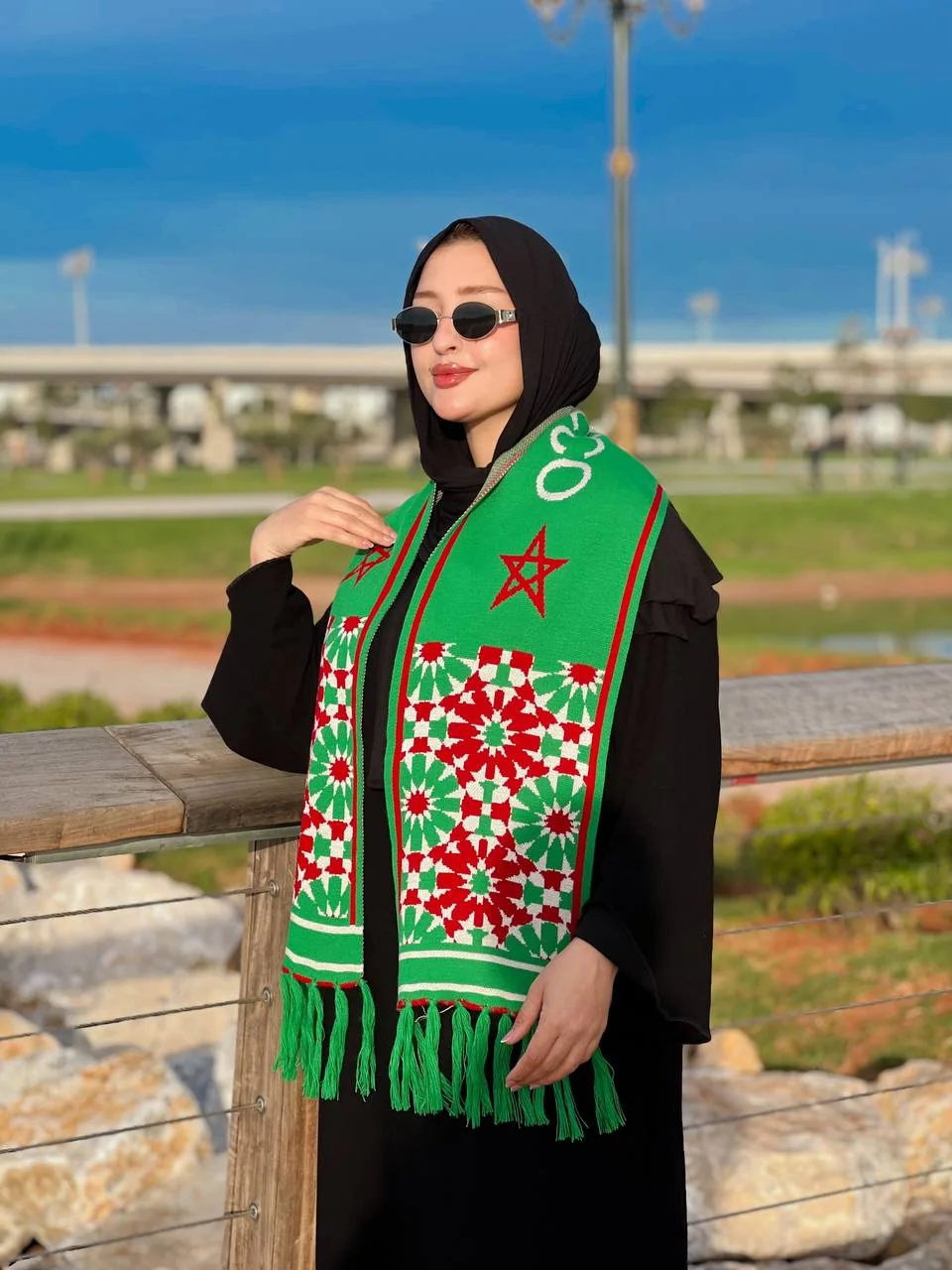 Châle Morocco – Pride Edition 🇲🇦 🇲🇦