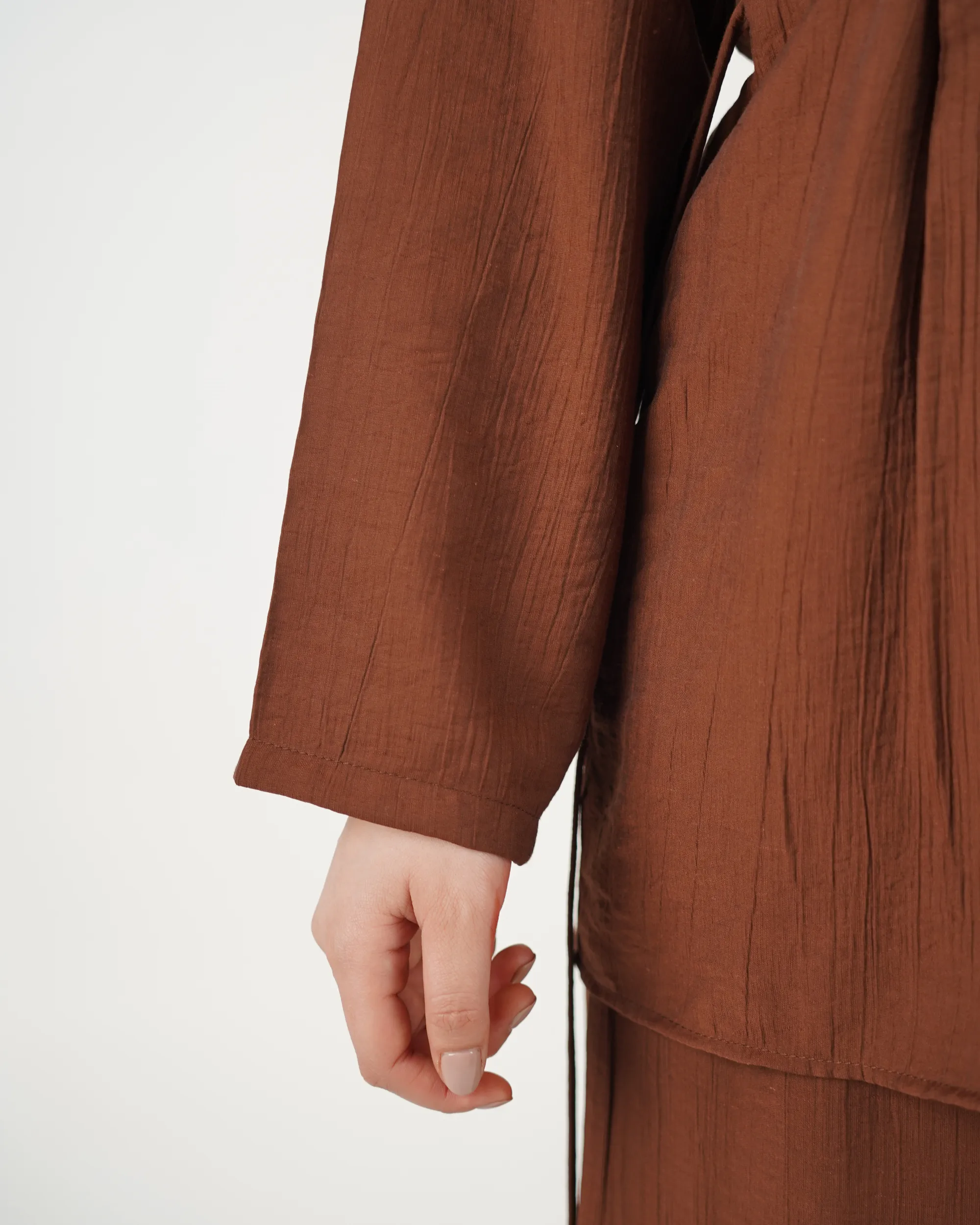 Ensemble Lin Pure Comfort ✨ | أناقة اللين الباردة لكل خرجاتك