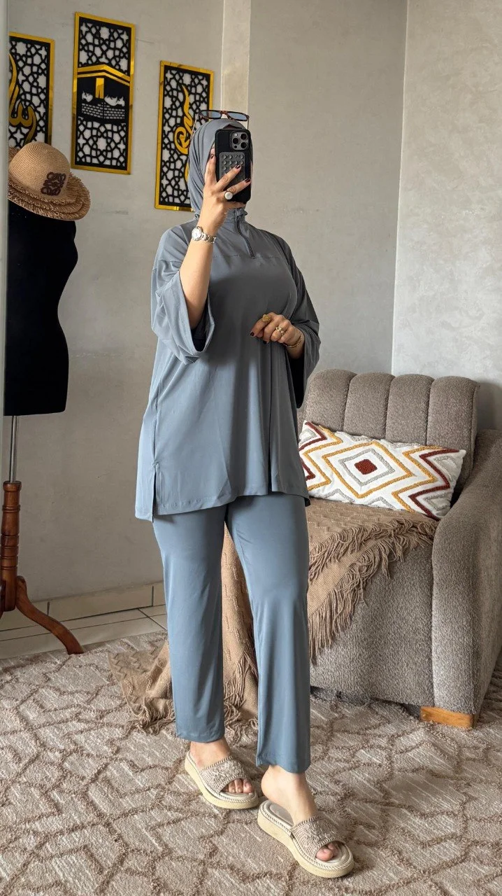 Burkini Hijabista ✨ | عيشي صيفك بأناقة، راحة، وحشمة بلا حدود!