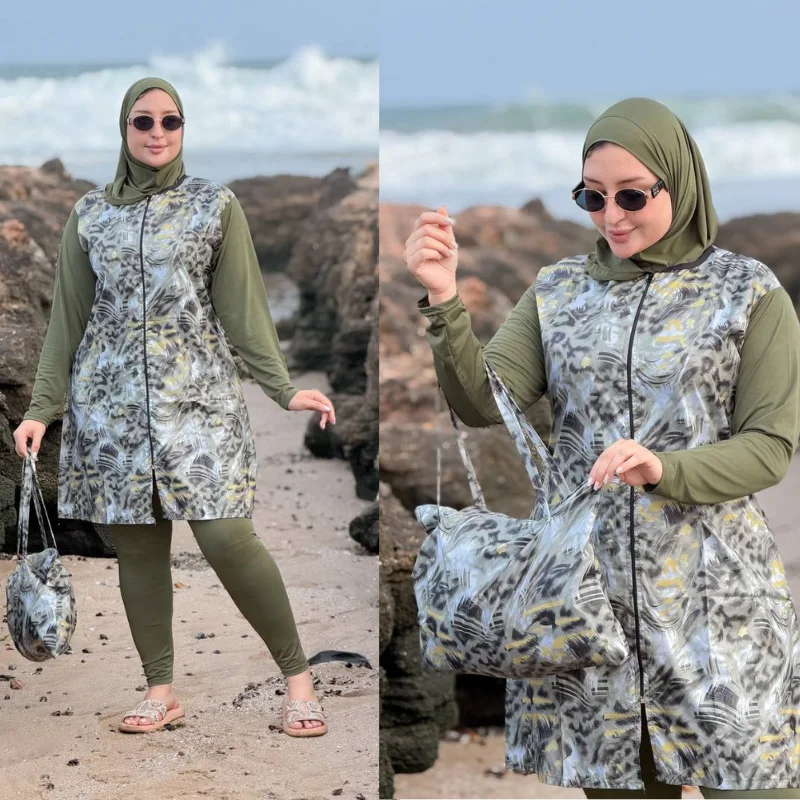 بوركيني توب باش مزوق 1