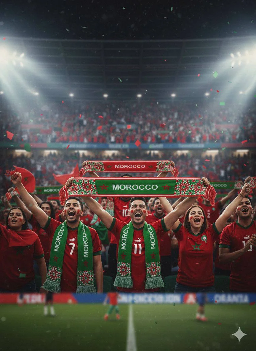 Châle Morocco – Pride Edition 🇲🇦 🇲🇦