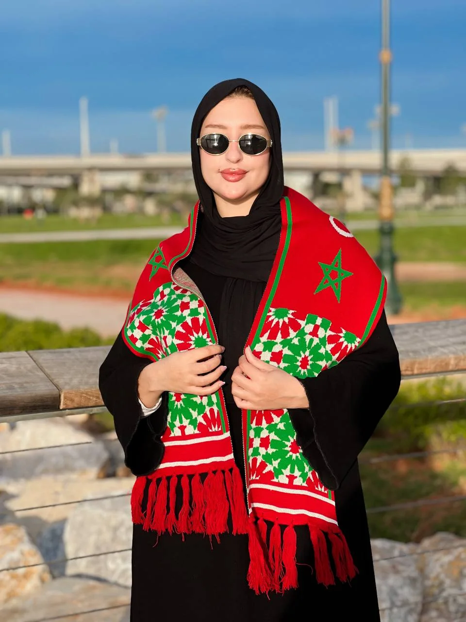 Châle Morocco – Pride Edition 🇲🇦 🇲🇦