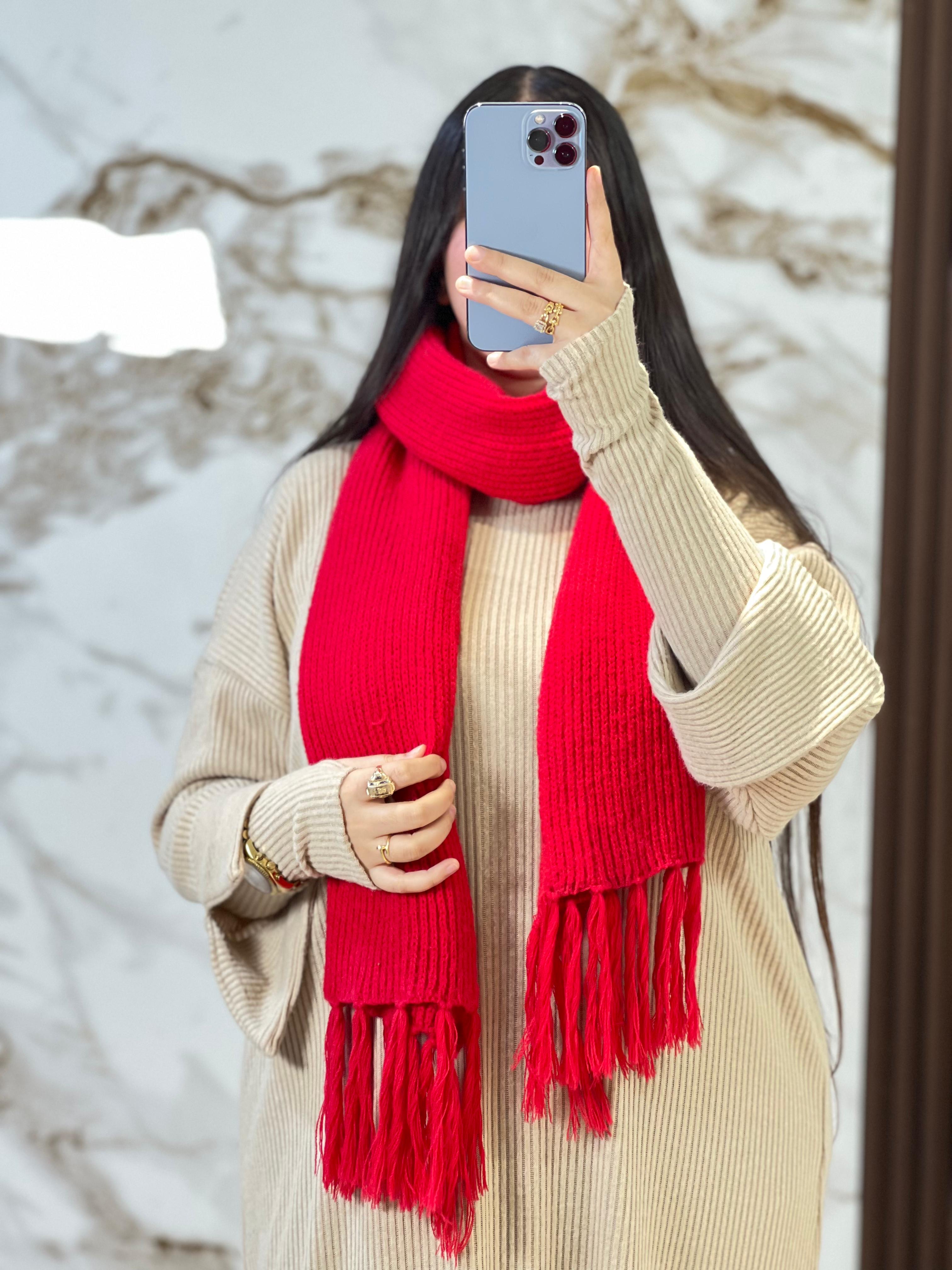 شال ميكاسا SCARF MIKASA – ناعم ودافئ | أفضل هدية للبنات فالشتاء 2025