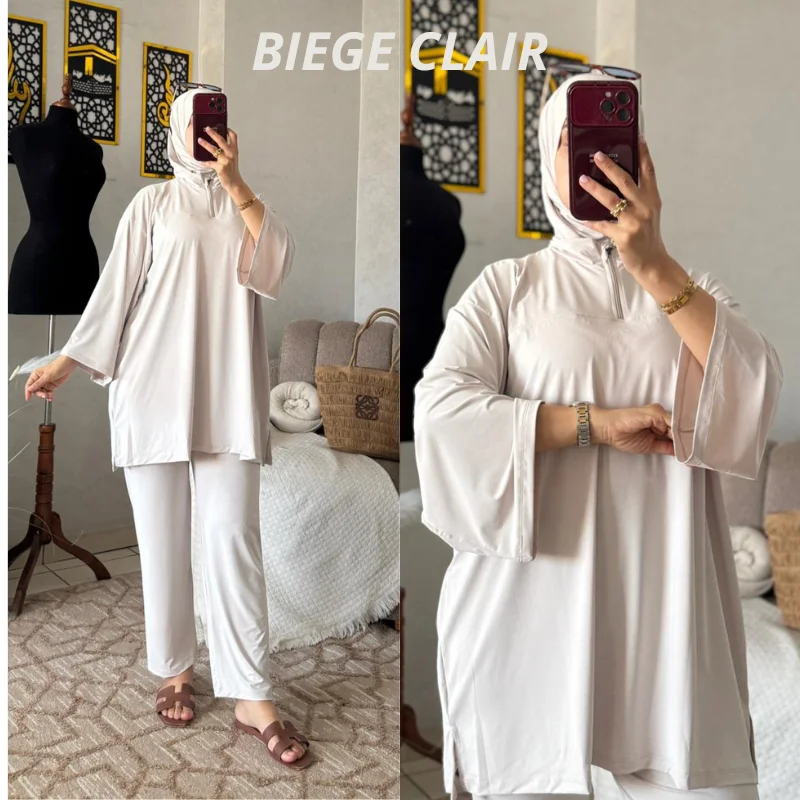 Burkini Hijabista ✨ | عيشي صيفك بأناقة، راحة، وحشمة بلا حدود!